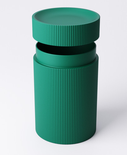 Stiftebecher mit ablage - stiftebecher,