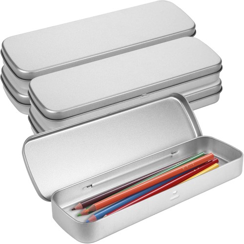 Stiftebox silber organizer 6 - stiftebox,